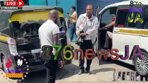 Dramatic Taxi Driver Confrontation Erupts into Violent Altercation - Viral Video Goes Wild