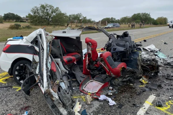 Highway crash: Woman held by cops after a speed chase