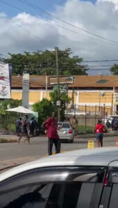 Shocking Chaos Unleashed: Crazed Man Seizes Police Firearm, Triggers Panic in Jamaican Streets!