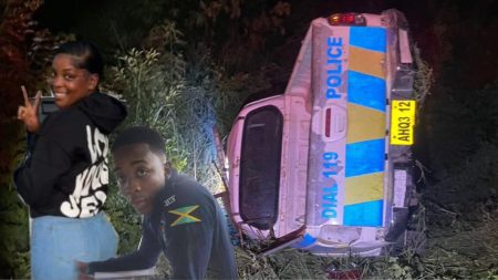 Tragic Police Crash Claims Two Lives, Injures Two Others in Clarendon