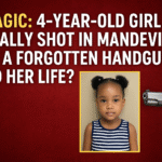 💔 Deadly Mistake: 4-Year-Old Girl Shot by Gun